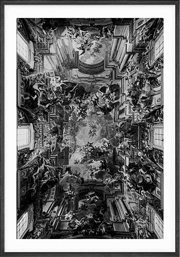 Igreja Sant'Ignazio di Loyola Roma | 2025 (P&B) - Ref 134