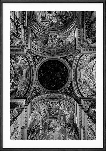 Igreja Sant'Ignazio di Loyola Roma | 2025 (P&B) - Ref 138