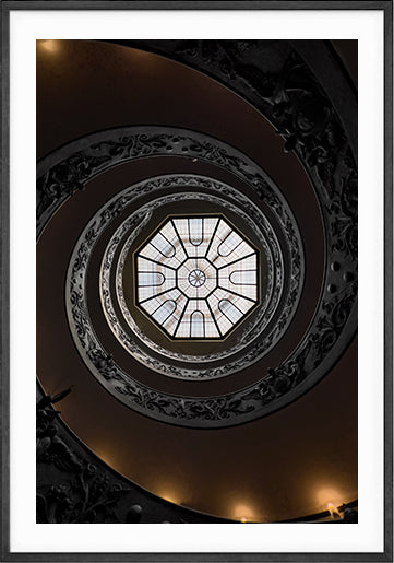 Escada Bramante Museu do Vaticano | 2025 (Colorido) - Ref 23