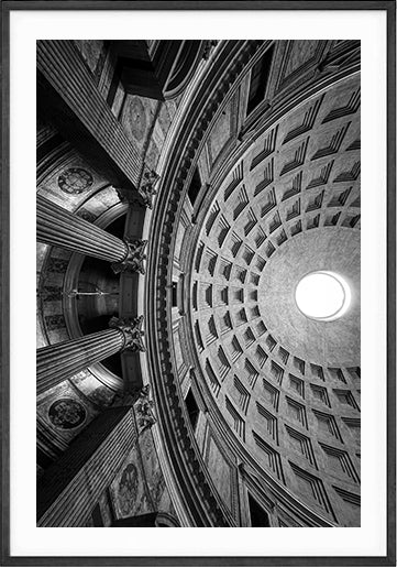 Panteão Roma | 2025 (P&B) - Ref 58