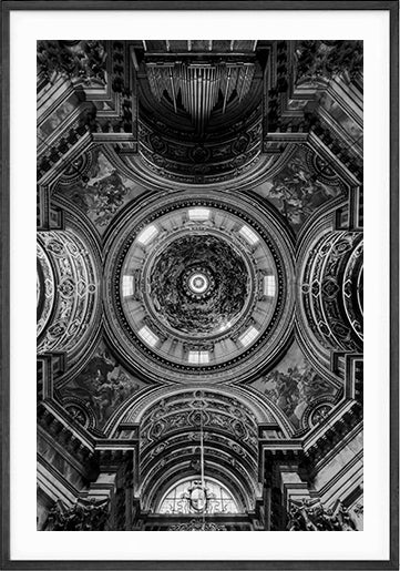 Igreja Sant'Agnese in Agone Roma | 2025 (P&B) - Ref 62