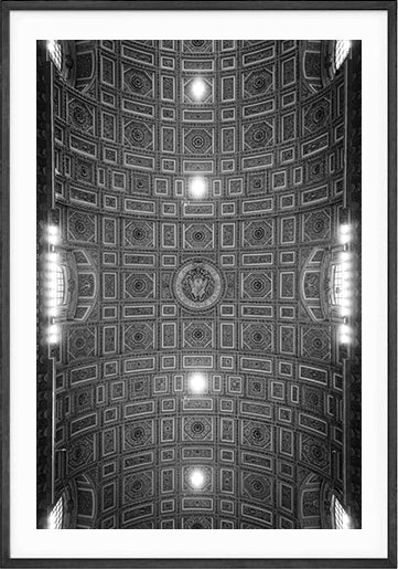Basílica de São Pedro Vaticano | 2025 (P&B) - Ref 80