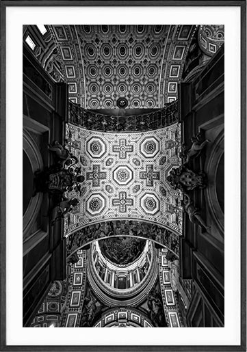 Basílica de São Pedro Vaticano | 2025 (P&B) - Ref 90