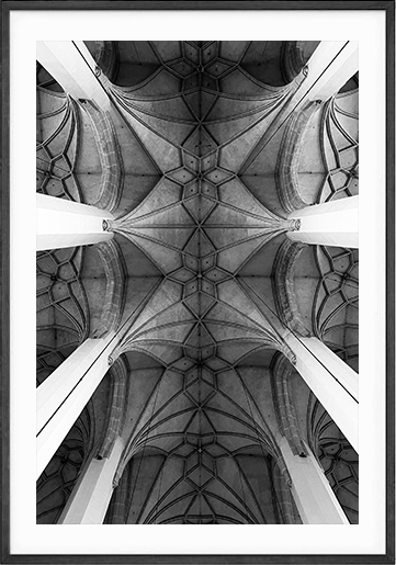 Catedral Munique | 2023 (P&B) - Ref 10