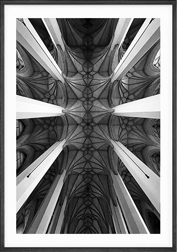 Catedral Munique | 2023 (P&B) - Ref 12
