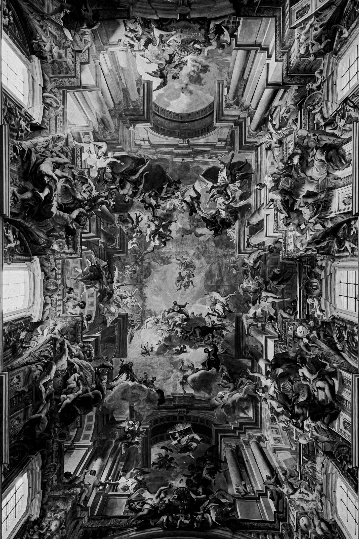 Igreja Sant'Ignazio di Loyola Roma | 2025 (P&B) - Ref 134
