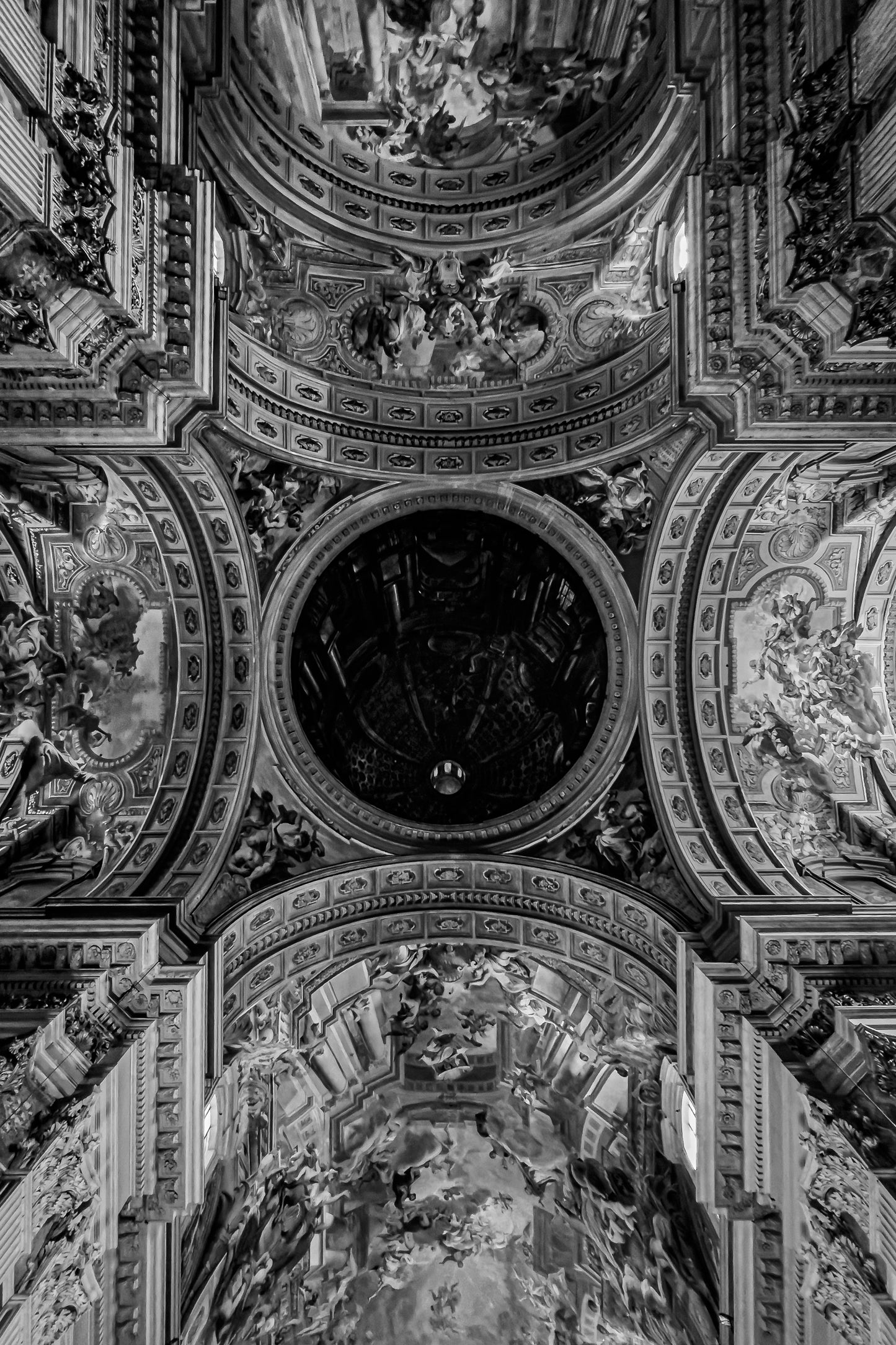 Igreja Sant'Ignazio di Loyola Roma | 2025 (P&B) - Ref 138