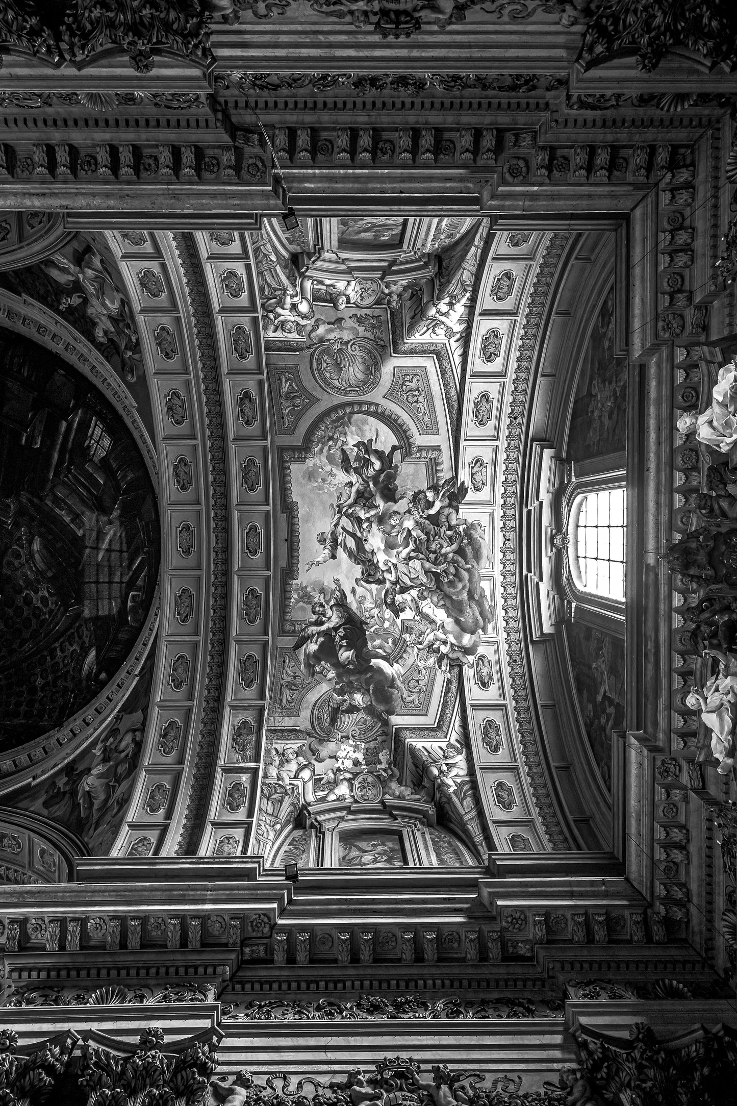 Igreja Sant'Ignazio di Loyola Roma | 2025 (P&B) - Ref 140