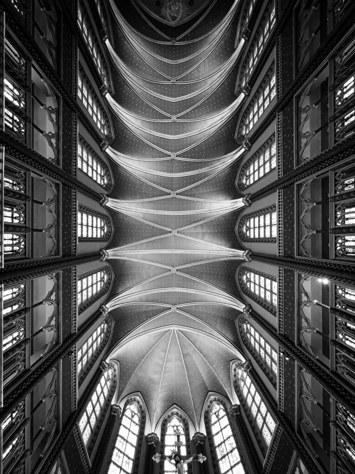 Basílica N.Sa. do Rosário - Cotia | 2024 (P&B) - Ref 50