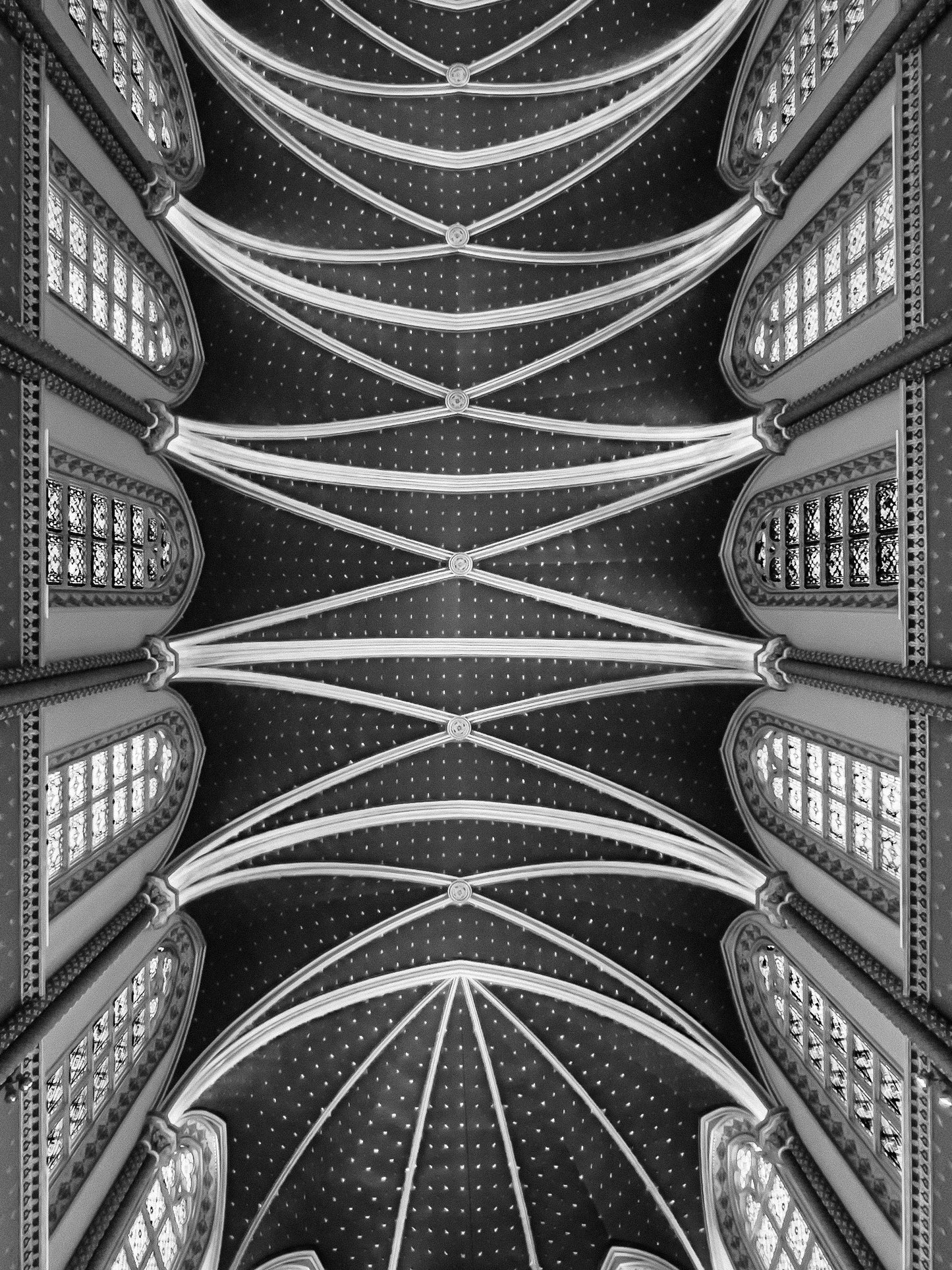Basílica N.Sa. do Rosário - Cotia | 2024 (P&B) - Ref 52