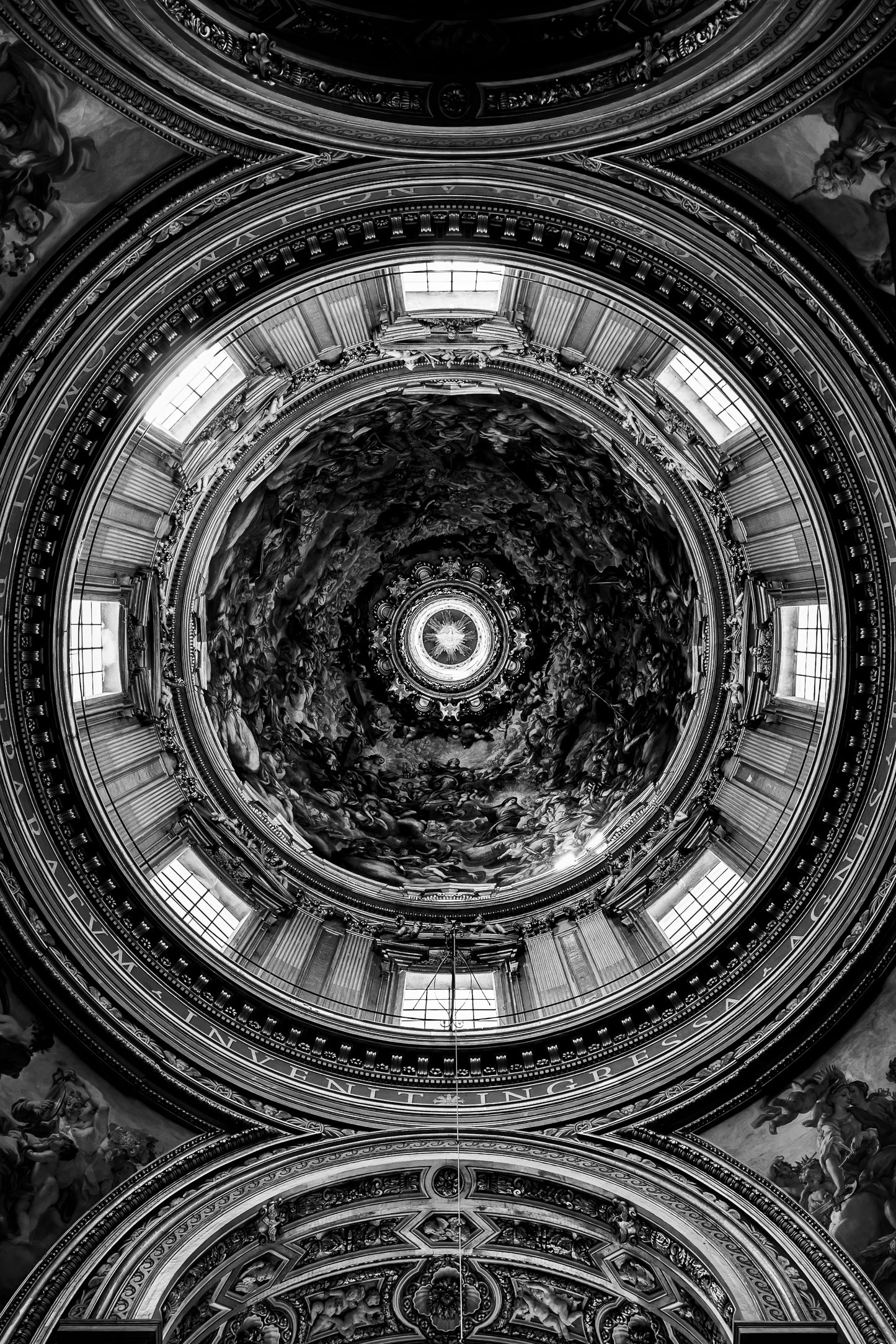 Igreja Sant'Agnese in Agone Roma | 2025 (P&B) - Ref 60