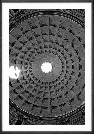 Panteão Roma | 2025 (P&B) - Ref 54