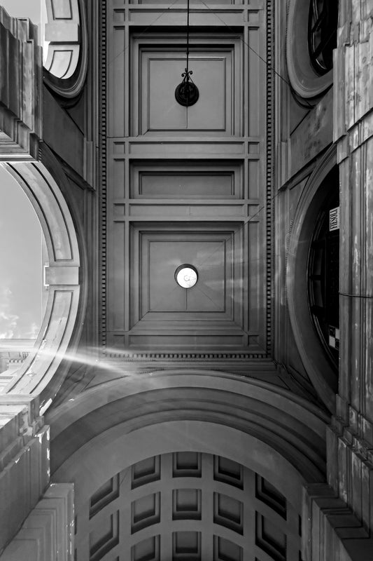 Piazza della Repubblica Florença | 2025 (P&B) - Ref 06