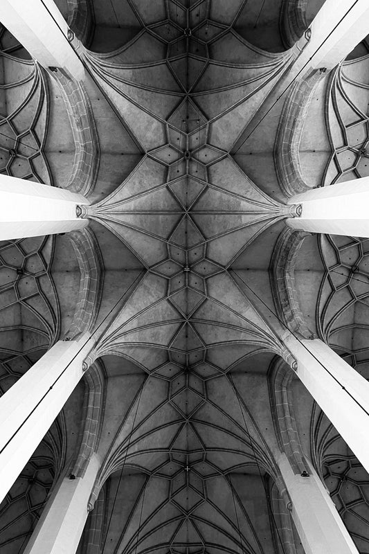 Catedral Munique | 2023 (P&B) - Ref 10