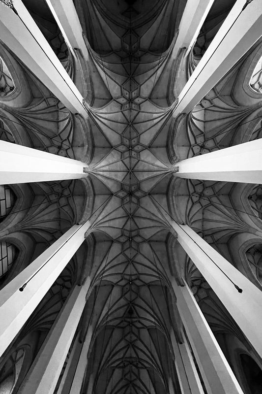 Catedral Munique | 2023 (P&B) - Ref 12