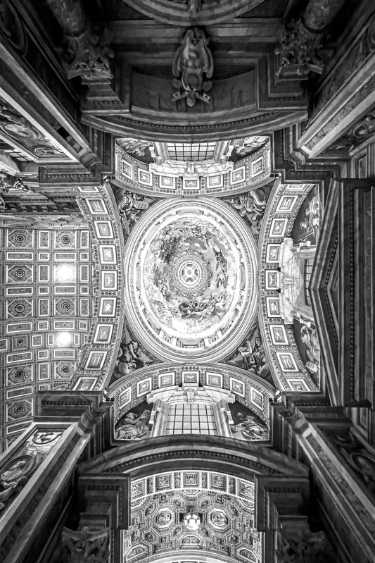 Basílica de São Pedro Vaticano | 2025 (P&B) - Ref 26