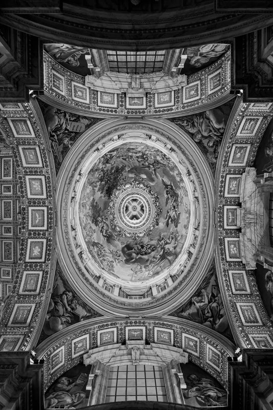 Basílica de São Pedro Vaticano | 2025 (P&B) - Ref 28