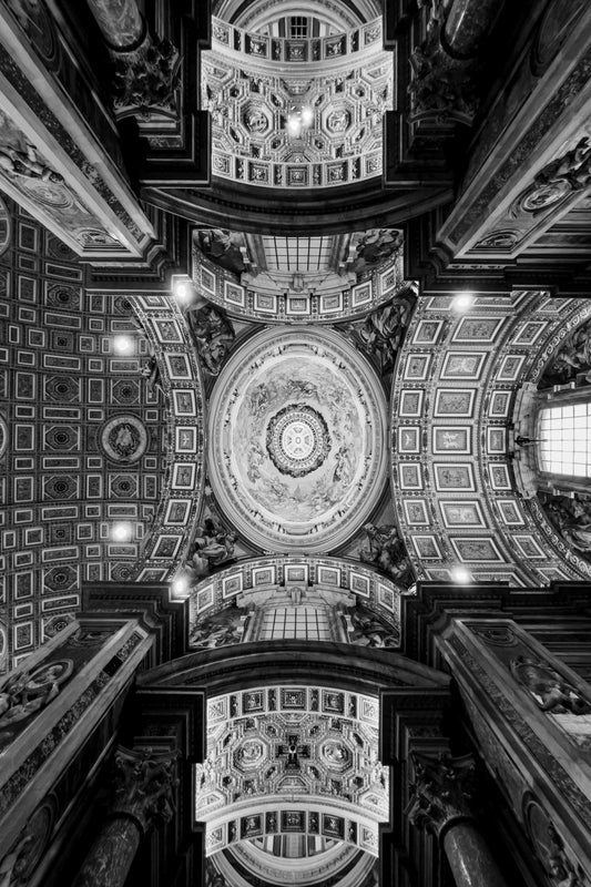 Basílica de São Pedro Vaticano | 2025 (P&B) - Ref 42