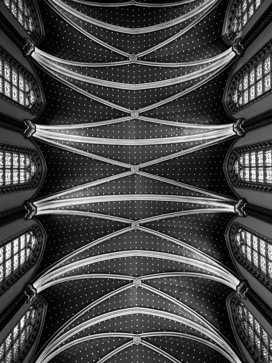 Basílica N.Sa. do Rosário - Cotia | 2024 (P&B) - Ref 48
