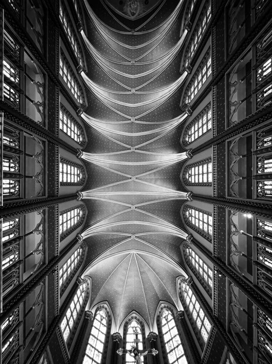Basílica N.Sa. do Rosário - Cotia | 2024 (P&B) - Ref 50