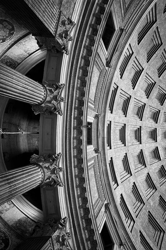Panteão Roma | 2025 (P&B) - Ref 56