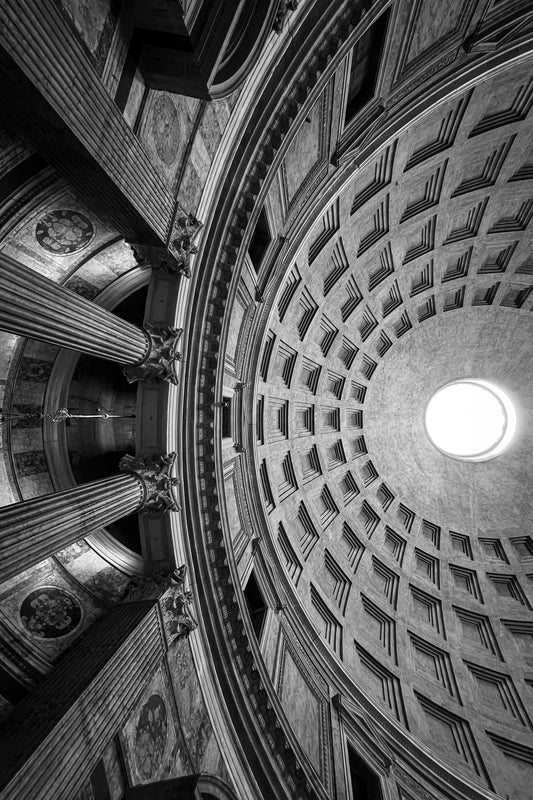 Panteão Roma | 2025 (P&B) - Ref 58
