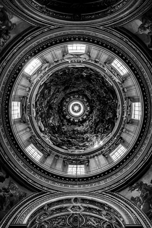 Igreja Sant'Agnese in Agone Roma | 2025 (P&B) - Ref 60