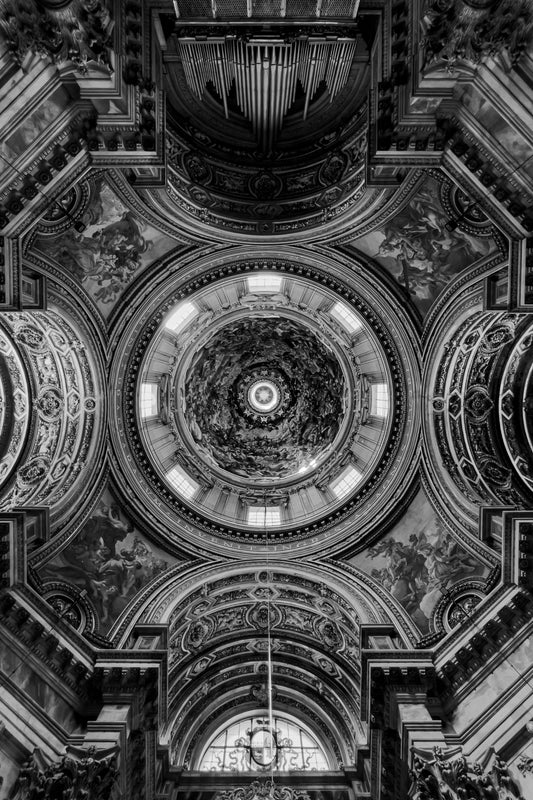 Igreja Sant'Agnese in Agone Roma | 2025 (P&B) - Ref 62