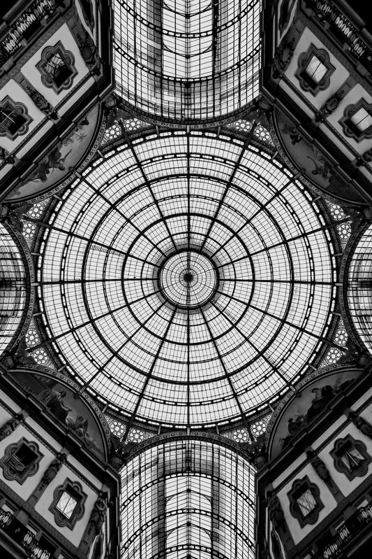 Galeria Vittorio Emanuele II Milão | 2025 (P&B) - Ref 68