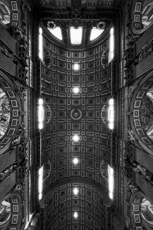 Basílica de São Pedro Vaticano | 2025 (P&B) - Ref 82