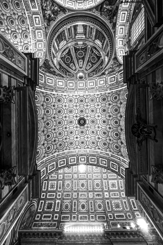Basílica de São Pedro Vaticano | 2025 (P&B) - Ref 84