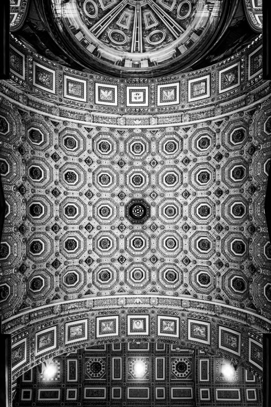 Basílica de São Pedro Vaticano | 2025 (P&B) - Ref 86
