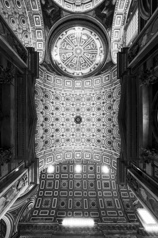 Basílica de São Pedro Vaticano | 2025 (P&B) - Ref 88