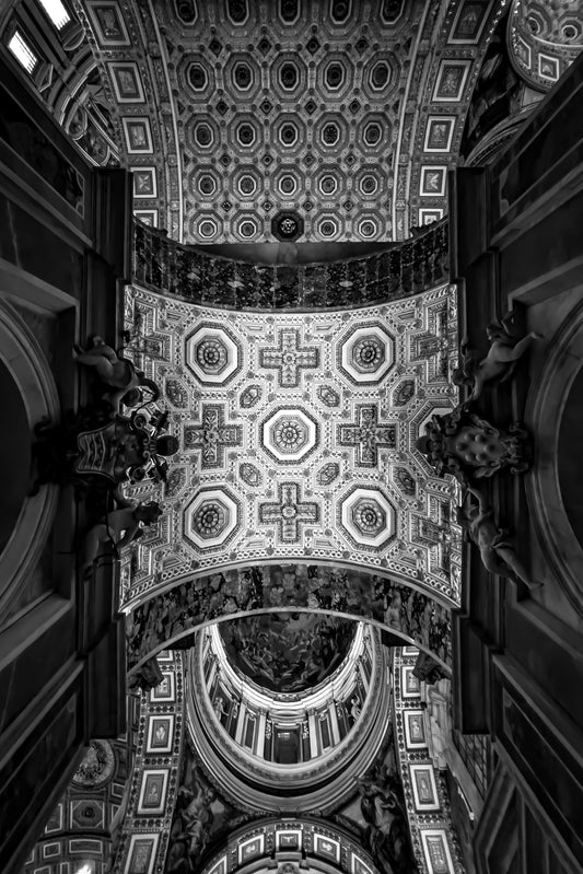 Basílica de São Pedro Vaticano | 2025 (P&B) - Ref 90